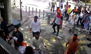 അരവിന്ദ് കെജ്രിവാളിന്റെ വീടിന് നേരെ ആക്രമണം; പിന്നില്‍ ബിജെപിയെന്ന് ആരോപണം