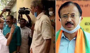കെ റെയില്‍ വിരുദ്ധ യാത്ര; മണ്ടത്തരം പിണഞ്ഞ് കേന്ദ്രമന്ത്രി മുരളീധരന്‍
