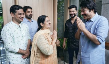 മമ്മൂട്ടിയുടെ വോട്ട് തേടി ഉമ
