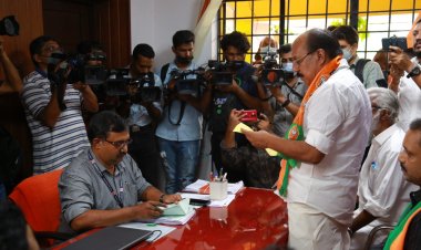 എ എന്‍ രാധാകൃഷ്ണന്‍ പത്രിക സമര്‍പ്പിച്ചു