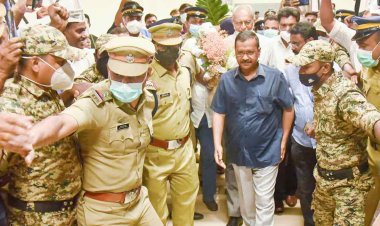 തൃക്കാക്കരയില്‍ രാഷ്ട്രിയ നിലപാട് പ്രഖ്യാപിക്കാന്‍ കെജ്രിവാളെത്തി