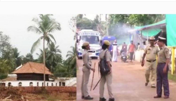 കർണാടകയിലെ മലാലി ജുമാ മസ്ജിദിന് ഹിന്ദു ക്ഷേത്രത്തിന് സമാനമായ രൂപഘടനയെന്ന് ആരോപണം: പരിസരത്ത് നിരോധനാജ്ഞ