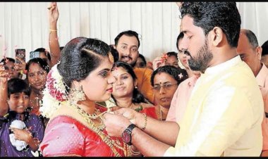നിറകണ്ണുകളോടെ കാത്തിരുന്നു. അച്ഛന്റെ അസാന്നിധ്യത്തിൽ രേഖയ്ക്ക് മിന്നുകെട്ട്