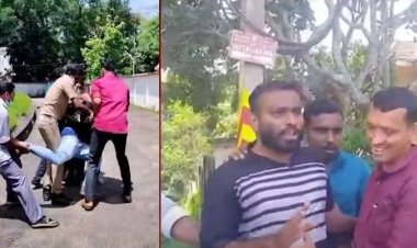പ്രതിപക്ഷ നേതാവ് എവിടെ,അവനെ കൊല്ലും'  ആയുധങ്ങളുമായി  കന്റോണ്‍മെന്റ് ഹൗസിലേക്ക് അതിക്രമിച്ചു കയറി ഡിവൈഎഫ്‌ഐ പ്രവര്‍ത്തകര്‍.