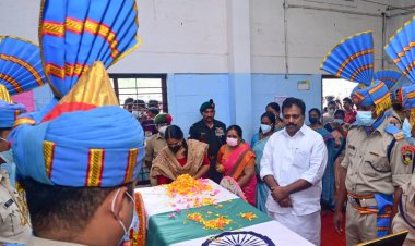 വീരജവാൻ സൂരജിന് ജന്മനാടിന്റെ യാത്രാമൊഴി