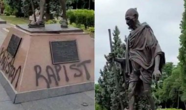 കാനഡയിൽ ഗാന്ധി പ്രതിമ നശിപ്പിച്ചു; പ്രതിഷധവുമായി ഇന്ത്യ