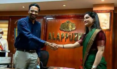 ശ്രീറാം കളക്ടറായി എത്തി; പ്രതിഷേധിക്കാന്‍ യൂത്ത് കോണ്‍ഗ്രസ് മാത്രം