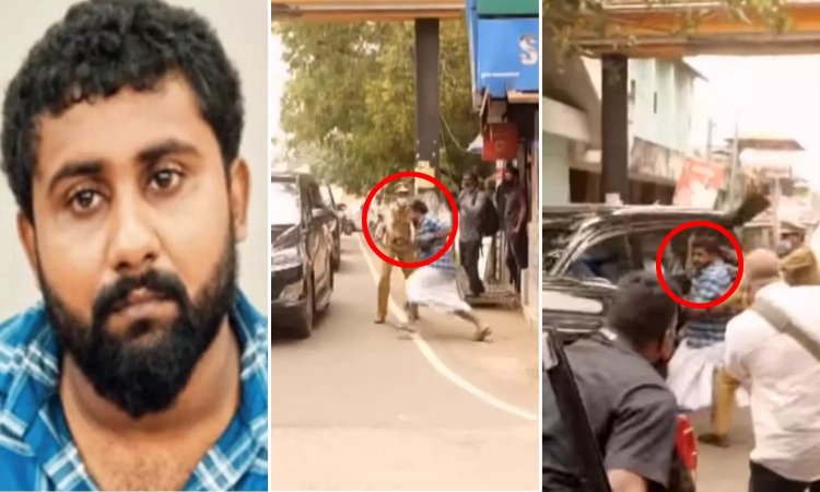 മുഖ്യമന്ത്രിയുടെ വണ്ടിയില്‍ ഇടിച്ചു; യൂത്ത് കോണ്‍ഗ്രസ് നേതാവിനെതിരെ വധശ്രമത്തിന് കേസ് 