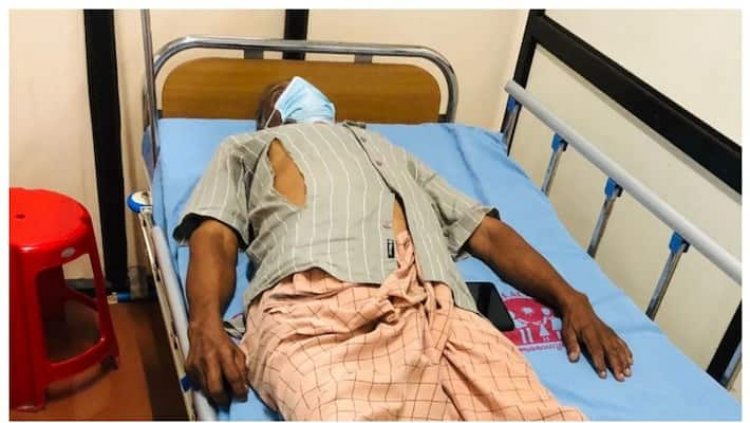 കിറ്റ് നല്‍കിയില്ലെന്ന് ആരോപിച്ച് റേഷൻ വ്യാപാരിക്ക് മർദ്ദനം