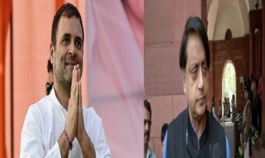 അധ്യക്ഷനാകാന്‍ രാഹുല്‍ ഗാന്ധി വരുന്നു; തരൂരുമായി മത്സരിക്കാന്‍ സാധ്യത