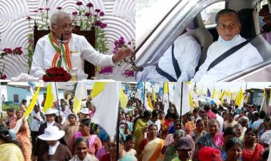 വിഴിഞ്ഞം സമരസമിതി പ്രവർത്തകരെ കണ്ട് ഗവർണർ : സമരപ്പന്തൽ പൊളിച്ചു നീക്കാൻ ജില്ലാ ഭരണകൂടം