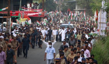 പച്ച വിരിച്ച മലപ്പുറത്തേക്ക് രാഹുൽ ​ഗാന്ധിയുടെ ഹരിത സൗഹൃദ മഹായാത്ര
