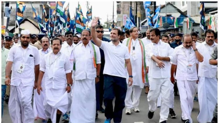 ഒന്നിച്ചു നിൽക്കുന്നവര്‍, കേരളത്തിന്റെ ഐക്യസന്ദേശം രാജ്യം മുഴുവനുമെത്തിക്കും; വരവേൽപ്പിന് നന്ദിയറിയിച്ച് രാഹുൽ