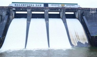 വൃഷ്ടി പ്രദേശത്ത് ശക്തമായ മഴ: മലമ്പുഴ അണക്കെട്ട് തുറന്നു