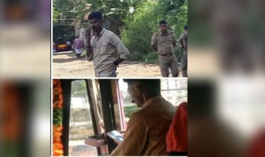 ഡ്രൈവിംഗിനിടെ വാട്സ്ആപ്പിൽ ചാറ്റ് ചെയ്ത ഡ്രൈവർക്കെതിരെ നടപടി ; ബസ് കസ്റ്റഡിയിലെടുത്തു