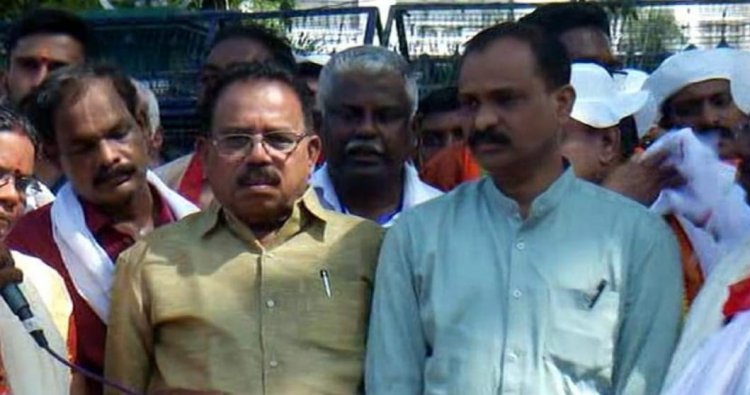 വിഴിഞ്ഞം സമരം: നേരിടാൻ സിപിഎം-ബിജെപി നേതാക്കൾ പരസ്യമായി കൈകോർത്ത് രംഗത്ത്