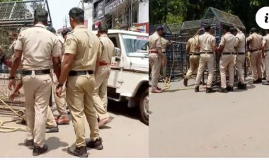പരിപാടിക്ക് ആളില്ല, കോട്ടയത്ത്‌ എസ്എഫ്ഐ മാർച്ച്‌ മാറ്റി; ബാരിക്കേഡ് അഴിച്ച് മാറ്റി പൊലീസ്