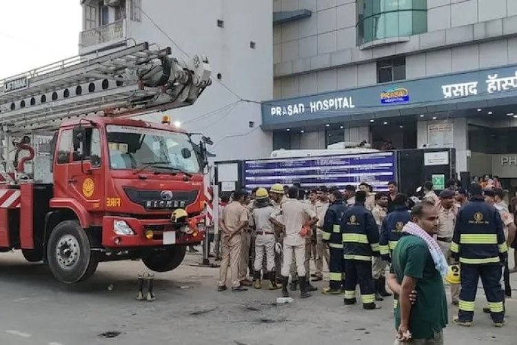 ബിഹാറിലെ മുസാഫർപുരിൽ ആശുപത്രിക്ക് തീപിടിച്ചു; ഇരുപതിലധികം പേരെ രക്ഷപ്പെടുത്തി; 3 രോഗികൾ മരിച്ചു