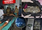 അപകടത്തിൽപ്പെട്ട യുവാവിന്റെ ബാഗ് തുറന്നപ്പോൾ ഞെട്ടൽ; തൃപ്പൂണിത്തറ ആശുപത്രിയിൽ കഞ്ചാവും തൂക്കയന്ത്രവും കണ്ടെത്തി.