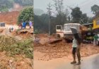 വയനാട് -മേപ്പാടി തുരങ്കപാത നിർമാണ സ്ഥലത്ത് മണ്ണിടിച്ചിൽ; 6 പേരെ രക്ഷപ്പെടുത്തി