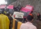 കുറ്റിപ്പുറത്ത് ബസ് തലകീഴായി മറിഞ്ഞ് അപകടം: ഒരാൾ മരിച്ചു, മൂന്നുപേരുടെ നില ഗുരുതരം