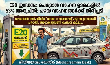 E20 ഇന്ധനം: പെട്രോൾ വാഹന ഉടമകളിൽ 53 ശതമാനത്തിനും കടുത്ത അതൃപ്തിയെന്ന് സർവേ