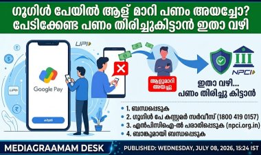 ഗൂഗിൾ പേയിൽ ആള് മാറി പണം അയച്ചോ? പേടിക്കേണ്ട, തിരിച്ചുപിടിക്കാൻ വഴികൾ ഇതാ
