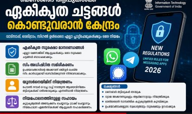 മെസേജിങ് ആപ്പുകൾക്ക് ഏകീകൃത ചട്ടങ്ങൾ കൊണ്ടുവരാൻ കേന്ദ്രം; വാട്‌സ്ആപ്പ്, ടെലിഗ്രാം, സിഗ്നൽ ഉൾപ്പെടെ എല്ലാ പ്ലാറ്റ്‌ഫോമുകൾക്കും ഒരേ നിയമം.