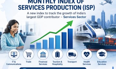 ഇന്ത്യയിൽ പുതിയ സേവനമേഖല സൂചിക; പ്രതിമാസ 'ISP' ജൂലൈ 14 മുതൽ പരീക്ഷണാടിസ്ഥാനത്തിൽ.