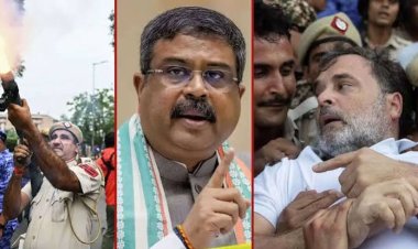 പരീക്ഷാ ചോർച്ചയ്‌ക്കെതിരെ സമരം ചെയ്ത് മർദനം വാങ്ങിയ ചരിത്രം; ഇന്ന് അതേ വിഷയത്തിൽ പ്രതിക്കൂട്ടിൽ ധർമേന്ദ്ര പ്രധാൻ