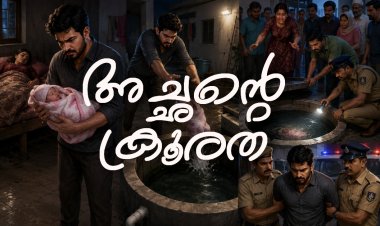പെൺകുഞ്ഞ് ജനിച്ചതിലെ അമർഷം; രണ്ടാഴ്ച പ്രായമായ സ്വന്തം കുഞ്ഞിനെ വെള്ളക്കെട്ടിൽ എറിഞ്ഞ് കൊന്ന പിതാവ് അറസ്റ്റിൽ.