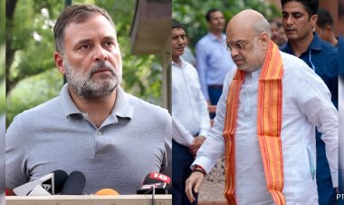 തത്ത പറയും പോലെ ഉത്തരം ; രാഹുലിന് കൈകൂപ്പി അമിത്ഷാ