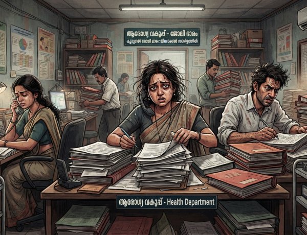 അമിത ജോലിഭാരം: ആരോഗ്യ മന്ത്രിയുടെ പേഴ്‌സണൽ സ്റ്റാഫ് അംഗങ്ങൾ രാജിവച്ചു