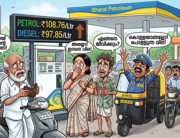 താളം തെറ്റിയ കുടുംബ ബജറ്റിന് ആശ്വാസമേകുമോ?രാജ്യത്ത് ഇന്ധനവില കുറച്ചേക്കും; പ്രഖ്യാപനം 20-ന് മുമ്പെന്ന് സൂചന