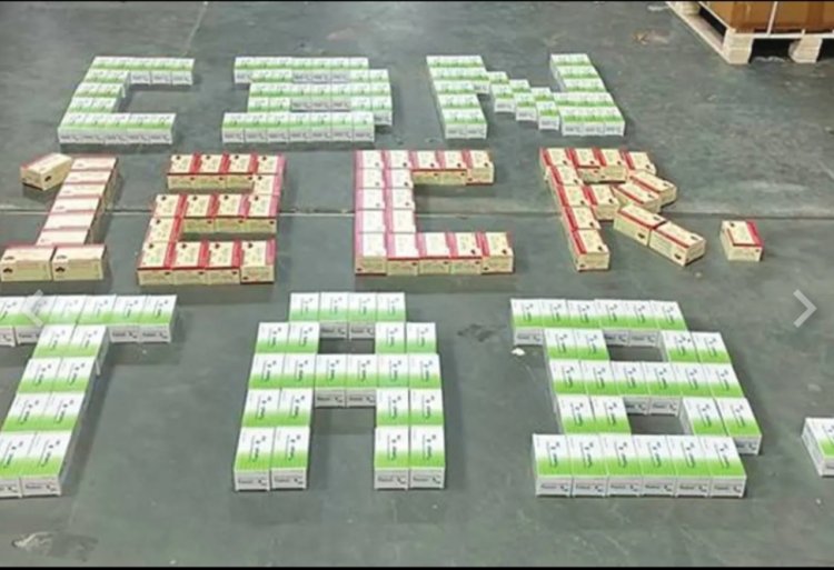 രാജ്യത്തെ ഏറ്റവും വലിയ ട്രമഡോൾ വേട്ട; ₹1,000 കോടിയുടെ 12 കോടി ഗുളികകൾ പിടികൂടി, മലയാളികൾ അടക്കം മൂന്നുപേർ അറസ്റ്റിൽ.
