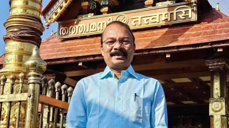 ദേവസ്വംബോർഡ് മുൻ പ്രസിഡന്റ് പി.എസ്.പ്രശാന്ത് എസ്‌.ഐ.ടി കസ്റ്റഡിയിൽ