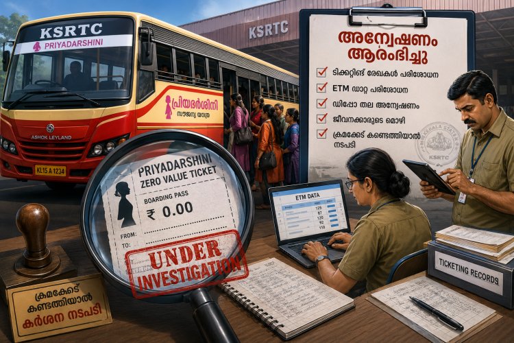 പ്രിയദർശിനി പദ്ധതിയിൽ ടിക്കറ്റ് തട്ടിപ്പ് സംശയം; അന്വേഷണം ശക്തമാക്കി കെഎസ്ആർടിസി