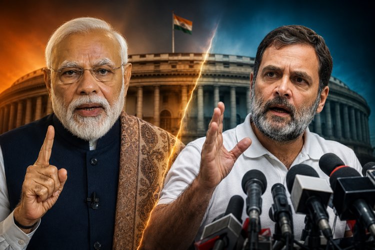 അർധരാത്രിയിൽ മോദിയുടെ വീഡിയോ സന്ദേശം; മണിക്കൂറുകൾക്കകം രാഹുൽ ഗാന്ധിയുടെ തിരിച്ചടി