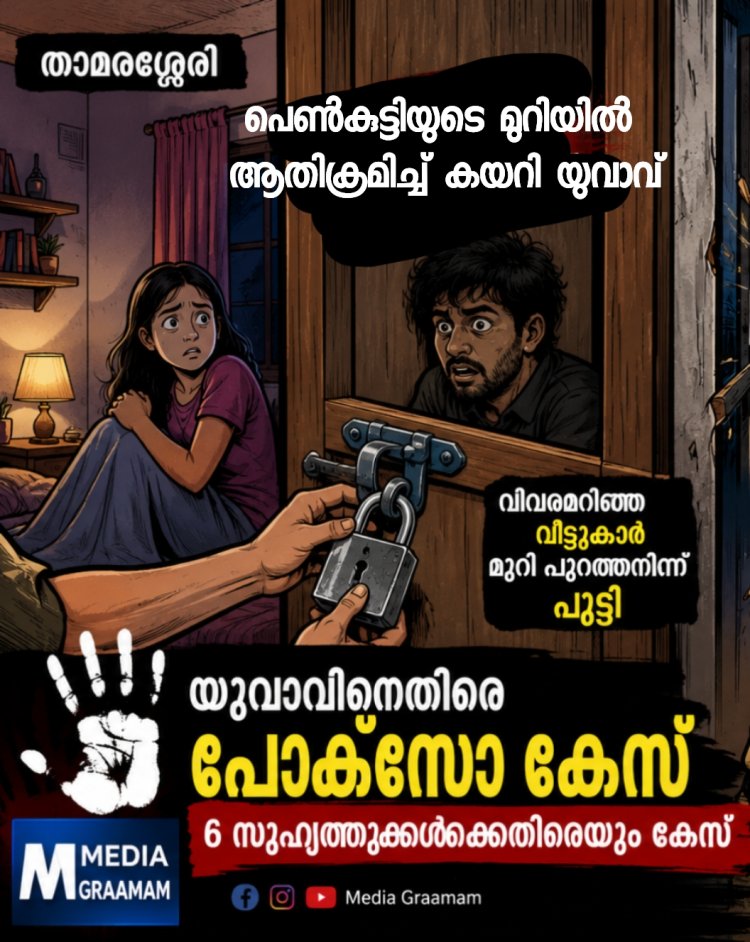 പ്രായപൂർത്തിയാകാത്ത പെൺകുട്ടിയുടെ വീട്ടിൽ അതിക്രമിച്ച് കയറി; യുവാവിനെതിരെ പോക്സോ കേസ്, മോചിപ്പിക്കാൻ എത്തിയ സംഘവും പ്രതികൾ