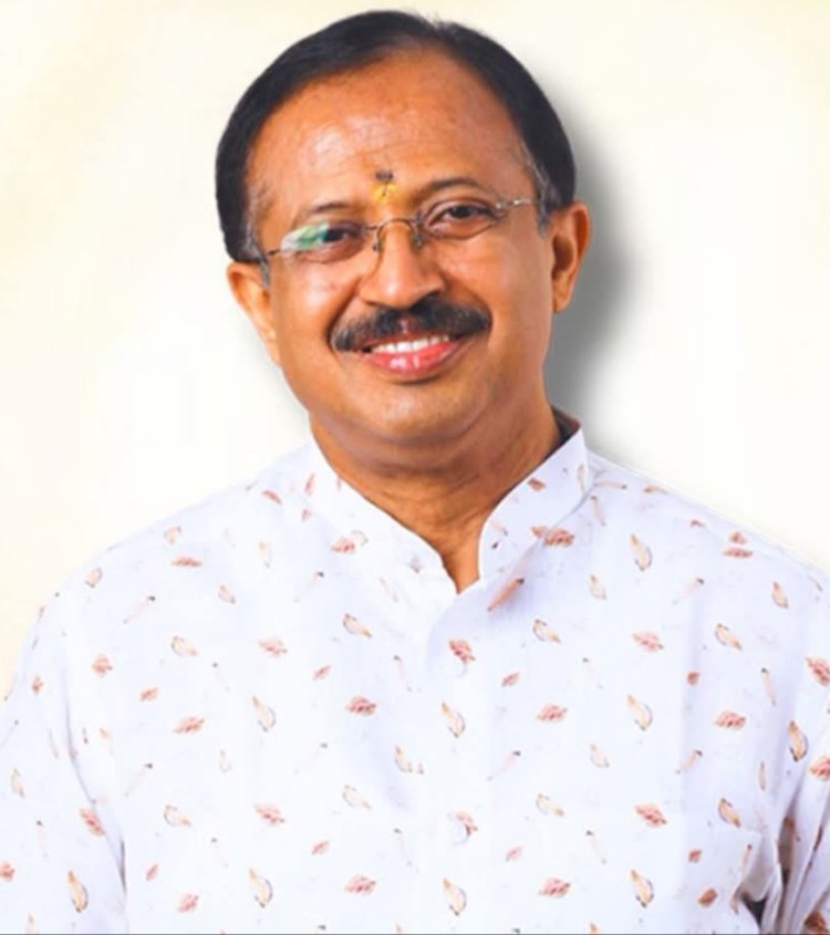 തിരുവനന്തപുരം പൗർണമി കാവിൽ തുലാഭാരത്തിനിടെ കയർ പൊട്ടി; വി. മുരളീധരൻ എംഎൽഎയ്ക്ക് പരിക്ക്