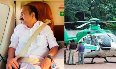 വി.ഡി. സതീശന്റെ ഹെലികോപ്റ്റർ യാത്രയിൽ രാഷ്ട്രീയ വിവാദം; മുഖ്യമന്ത്രിക്കെതിരെ പ്രതിപക്ഷ വിമർശനം ശക്തം
