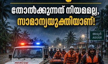 "പ്രളയമുഖത്തെ ഫൈനുകൾ: തോൽക്കുന്നത് നിയമമല്ല, സാമാന്യയുക്തിയാണ്!"