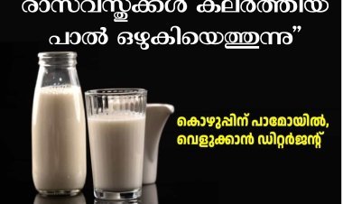 അയൽസംസ്ഥാനങ്ങളിൽ നിന്ന് കേരളത്തിലേക്ക് വ്യാജ പാൽ ;