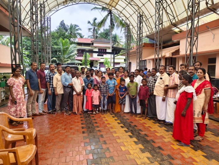 ചുള്ളിക്കര ദുരിതാശ്വാസ ക്യാമ്പിന് കൈത്താങ്ങായി KSESA കാസർഗോഡ് ജില്ലാ കമ്മിറ്റി.