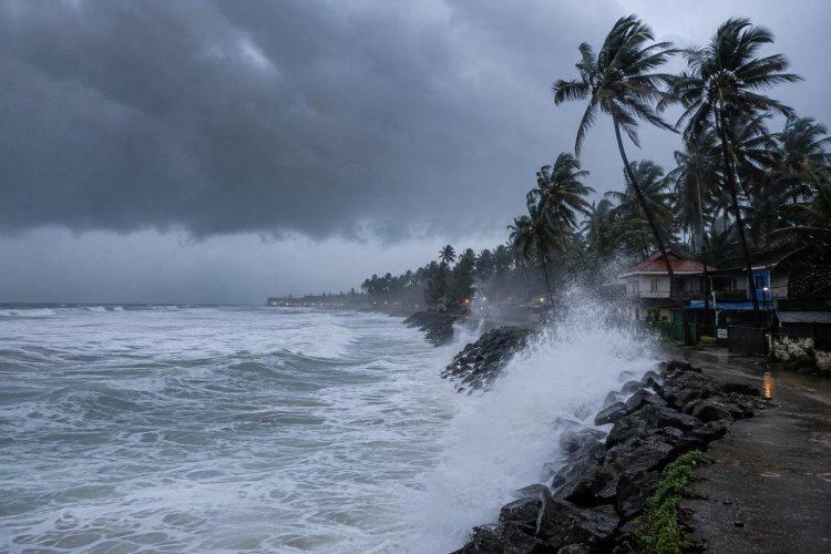 ന്യൂനമർദ്ദ ഭീഷണി; കേരളത്തിൽ മഴ ശക്തമാകും, തീരത്ത് കടലാക്രമണ സാധ്യത