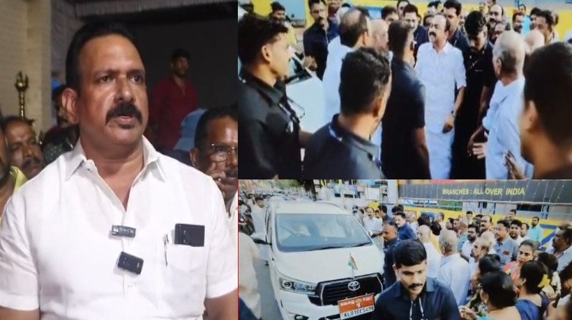 മുഖ്യമന്ത്രിയെ വഴിയിൽ തടഞ്ഞു; കോൺഗ്രസ് നേതാവ് കസ്റ്റഡിയിൽ