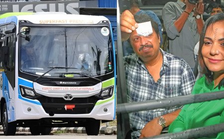 ലക്ഷ്വറി ബസുകളുടെ പിതൃത്വം ഗണേഷിന്; വിഴിഞ്ഞത്തെ ഓർമ്മിപ്പിച്ച് രാഷ്ട്രീയ വിമർശനം