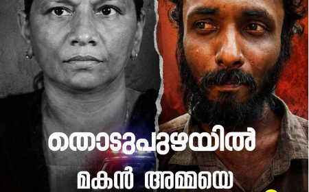 തൊടുപുഴയിൽ മകൻ അമ്മയെ കൊലപ്പെടുത്തി; മകൻ പൊലീസ് കസ്റ്റഡിയിൽ