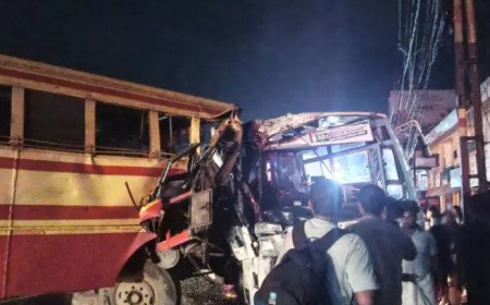 ചെങ്ങന്നൂരിൽ കെഎസ്ആർടിസി ബസുകൾ കൂട്ടിയിടിച്ച് 21 പേർക്ക് പരിക്ക്