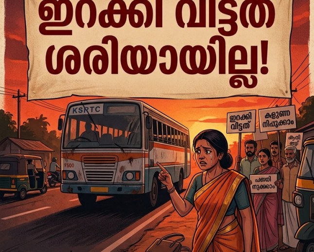 ചില്ലറയില്ലെങ്കിൽ യാത്രക്കാർ വഴിയിലിറങ്ങണമോ? നെല്ലിയാമ്പതിയിൽ തോട്ടം തൊഴിലാളിയെ ഇറക്കിവിട്ട് കെ.എസ്.ആർ.ടി.സി ജീവനക്കാർ